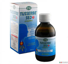 Esi tusserbe sed syrup is a treatment that helps relieve dry coughs and rhinopharyngeal inflammations. Esi Tusserbe Sed Sciroppo Per Calmare La Tosse 180ml