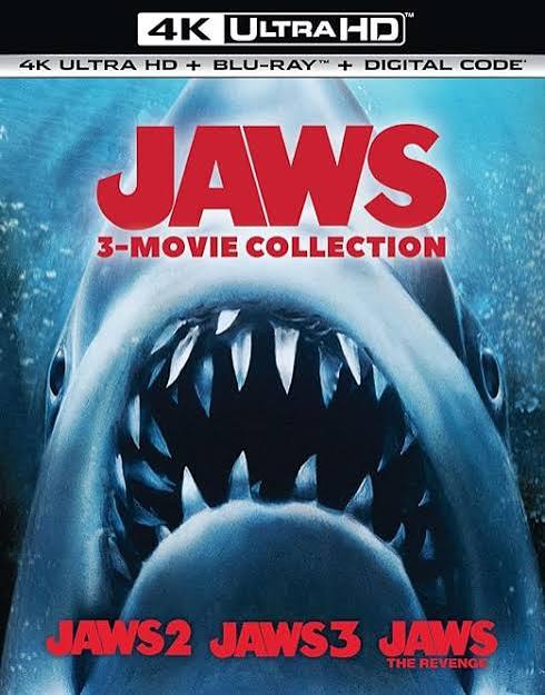 Jaws 2-4 (A 3-Movie Collection 4k UHD / Blu-Ray) – DiabolikDVD