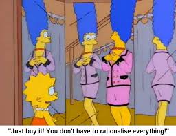 A nice suit can be worn in many different ways, as demonstrated by marge simpson with her chanel suit. Eye Of The Shopper J G On Consumer Behaviour