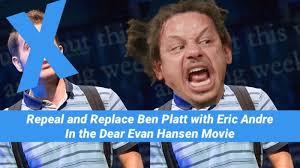 The trailer shows evan writing a letter to himself as an assignment from his therapist. Petition Replace Ben Platt With Eric Andre In The Dear Evan Hansen Movie Change Org