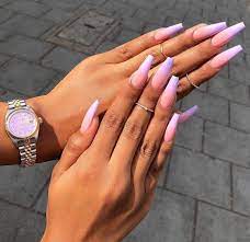 36 Best Nail Ombre Color Design To Inspire Beautifulacrylicnails Ombre Acrylic Nails Purple Ombre Nails Pink Ombre Nails