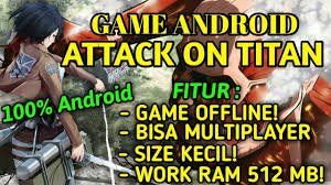 Game di bawah ini diurutkan berdasarkan ukuran game dari yang berukuran paling kecil hingga ukuran yang besar. Images Of Download Game Attack On Titan Android