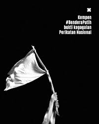 Bendera hitam putih kena kecam. Sejarah Bendera Putih Media Rania