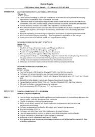 controls senior engineer resume samples