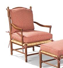 Eastwick Upholstered Arm Chair Country French Ladder Back Chair Rush Seat With Tie On Reversible Back C Chair Country Upholstered Chairs Upholstered Arm Chair