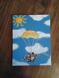 Fallschirmsprung Gutschein Parachute Coupon Birthday Gift Gutschein Basteln Fallschirmsprung Gutschein Basteln Klettern Gutschein Basteln