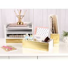 Industrious Desktop Wood Letter Tray With 3 Trays And Drawer Desktop Organization Letter Tray Wood Letters