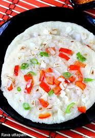 Instant Rava Uttapam Suji Uttapam Recipe Uttapam Recipe Indian Breakfast Recipes