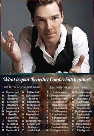Benadryl Thundermunch Benedict Cumberbatch Names Benedict Cumberbatch Benedict Cumberbatch Funny