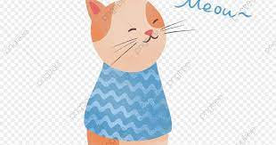  26 Gambar Kartun Kucing Dan Manusia Tangan Ditarik Comel Kucing Memakai Sweater Haiwan Kartun Download Gambar Kucing Comel Dan Gambar Kartun Kartun Gambar