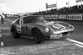 Dan Gurney In His Class Winning Cobra Daytona At Lemans 1964 Shelby Daytona Coupe Daytona Coupe Shelby Cobra