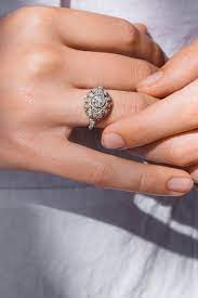 Pin On Edwardian Engagement Rings