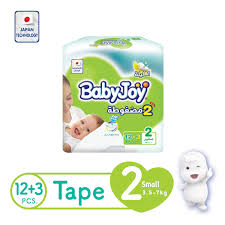 Babyjoy Diaper Size 2 Small 3 5 7kg 15pcs Baby Nappies Lulu Ksa