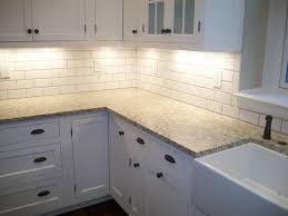 white subway tile backsplash
