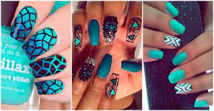 Cuál es el color tendencia de uñas,. 5 Disenos De Manicure Turquesa Para Piel Clara Y Morena Yo Amo Los Zapatos