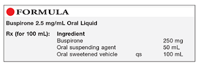 See full list on mayoclinic.org Buspirone 2 5 Mg Ml Oral Liquid
