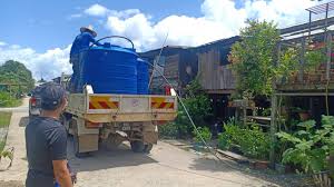 Dalam kenyataan akhbar dikeluarkan aksb hari ini. Kebocoran Paip Utama Punca Gangguan Bekalan Air Di Sungai Asap Ukas