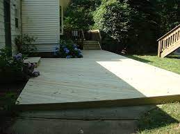 Pin By Paula King On Outdoor Inspiration Deck Over Concrete Building A Deck Building A Floating Deck