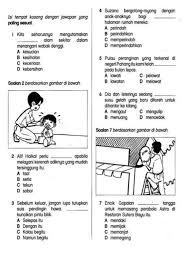 56cm 56cm 60cm pjg baju : 13 Latihan Ideas Malay Language English Writing Language