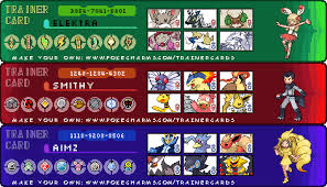 Everyone who knows pokemon knows what a pokemon trainer card is, its that card that tells you you're an official trainer. Pokemon Trainer Card Id By The Emo Detective On Deviantart