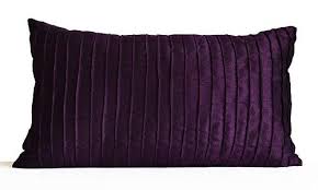 Purple Decorative Pillow Cushion Cover Deep Dark Purple Throw Pillow Purple Decorative Pillows Purple Throw Pillows Purple Pillows