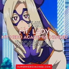 Mt. Lady Workout Routine: Train like a My Hero Academia Pro Hero!