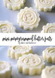 Naan (when organizing a lunch or dinner party, i serve naan that i buy from costco or trader joe's). Mini Monogrammed Butter Pats Dessert For Dinner Holiday Recipes Chocolate Craving