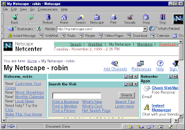 Netscape browser provides more security options, streamlines more standard browsing tasks and arms internet. Netscape Communicator 4 0 1997 Web Design Museum