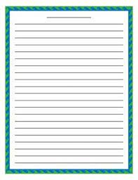 Lined border paper free illustration of a penguin border paper celebrating australia day, january 26, printable an australian flag, a koala and a kangaroo. Wave Border Lined Paper Lined Writing Paper Lined Paper Letter Writing Paper