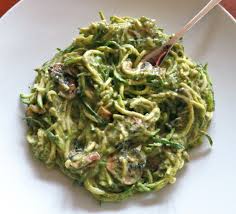 Creamy Courgette Spaghetti With No Cream With Images Deliciously Ella Recipes Spiralizer Recipes Cooking Recipes