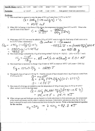 Chemistry heating curve worksheet answers. Calorimetry Worksheet Printable Worksheets And Activities For Teachers Parents Tutors And Homeschool Families