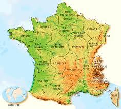 This capital is often the largest city of the department. Carte De France Regions Departements Et Prefectures