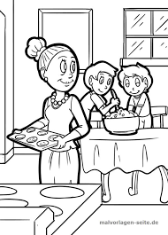 Malvorlage Platzchen Backen Essen Platzchen Backen Backen Mit Kindern Malvorlagen