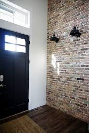 How to build a brick wall: Beautiful Homes Of Instagram Diy Brick Wall Brick Interior Brick Accent Walls