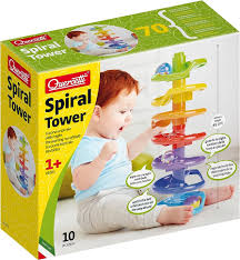 Quercetti 6501 Spiral Tower-Pista per Biglie Prima Infanzia, Tradizionale,  STEM Toy, 6501 : Amazon.it: Giochi e giocattoli