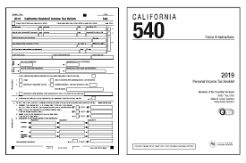 California Tax Forms 2019 Printable State Ca 540 Form And Ca 540 Instructions