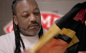 At a maximum security prison in Licking, MO, a select group of inmates take  part in a restorative justice program in which they make quilts for foster  children. The incarcerated men work