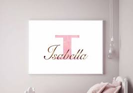 Baby Girl Name Printable Isabella Name And Initial Print Personalized Name Kids Name Name Monogram Name Pr Papel De Parede Disney Papeis De Parede Disney