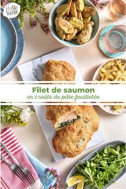 Filet De Saumon En Croute De Pate Feuilletee In 2020 Voedsel Ideeen Bladerdeeg Venkel