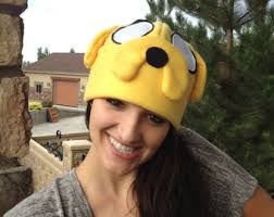 Buy Adventure Time Jake the Dog Inspired Fleece Hat Handmade Online in  India