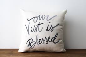 Continue reading my full nest easy breather pillow review below to find out! Our Nest Is Blessed Pillow Little Birdie