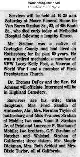 Van Buren Strahan (1892-1975)