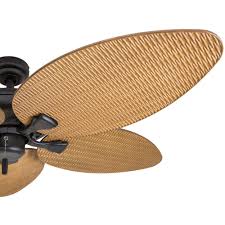 Also, make sure the manufacturers has treated the blade with moisture sealants to prevent the wooden blades from peeling and wrapping and from scratching and tarnishing. Honeywell Palm Valley Ceiling Fan Bronze Finish 52 Inch 50505 Honeywell Store