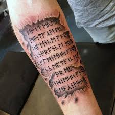 Rune tattoos are reviving an ancient form of viking symbolism for todays manliest ink fans. Top 79 Best Rune Tattoo Ideas 2021 Inspiration Guide