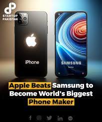 Startup - For the first time since 2010, Apple has become the best-selling smartphone company, surpassing Samsung in 2023. Apple's iPhone shipments accounted for a fifth of the global market with nearly