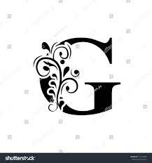 As it is known only from fragments inscribed on stone, it is impossible to accurately translate all names, words and phrases into primitive irish and then into ogham. Letter G Black Flower Alphabet Beautiful Stock Vector Royalty Free 1637698129 Shutterstock