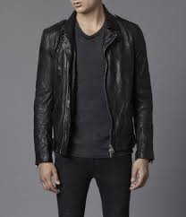Might Have To Go With Leather This Winter Allsaints Griffin Leather Biker Jacket Mens Leather Jacke Men S Leather Jacket Leather Jacket Leather Jacket Men