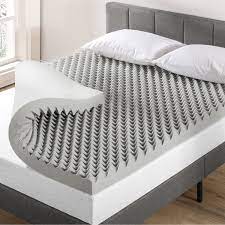 Although egg crate mattress pads are nothing new, there are still many people who are missing out because they do not realize the great benefits offered by these pads. 4 Inch Egg Crate Memory Foam Topper With Bamboo Charcoal Infusion Overstock 31871725