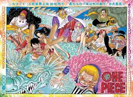 Color Spreads One Piece Manga One Piece Chapter One Piece Luffy