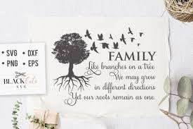 Free svg files for silhouette, free svg files for cricut. Family Like Branches Of A Tree Svg Graphic By Blackcatsmedia Creative Fabrica